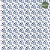 Tile Geometric Tile Patterned Digital Printed Fabric